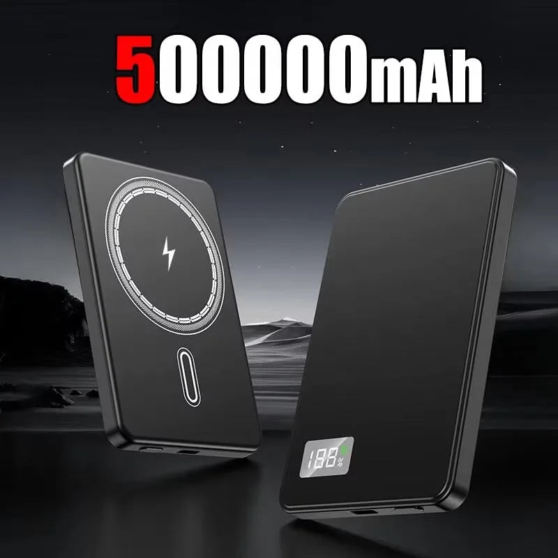 Magnetic Wireless Power Bank — PD 22.5W Fast Charge | MagSafe Compatible