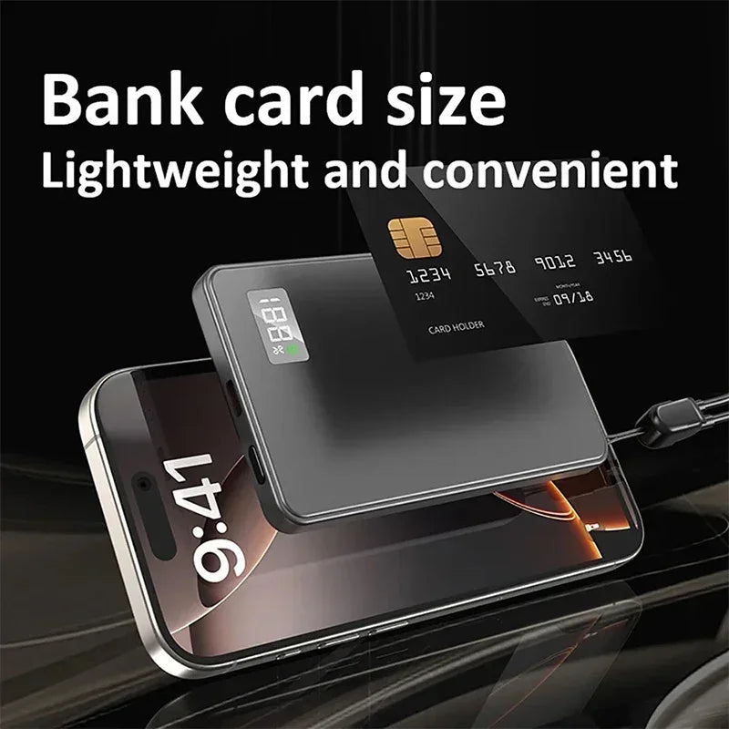 Magnetic Wireless Power Bank — PD 22.5W Fast Charge | MagSafe Compatible