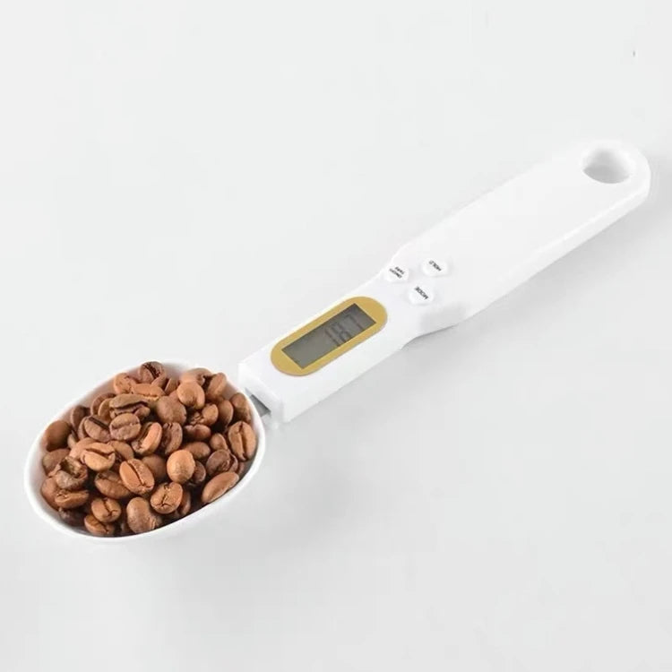 Digital Precision Weighing Spoon — 0.1g Accuracy, LED Display, 500g Capacity