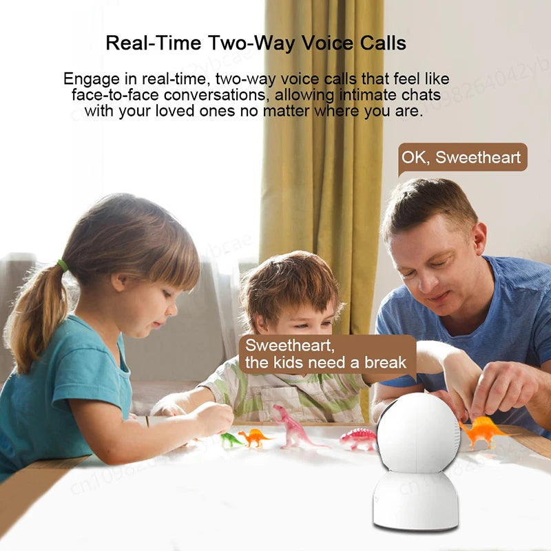 Xiaomi Mi 360° home security camera 2K — two-way audio with built-in microphone and speaker