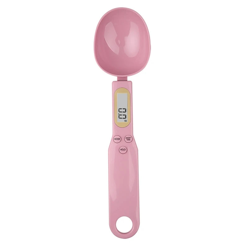 Digital Precision Weighing Spoon — 0.1g Accuracy, LED Display, 500g Capacity