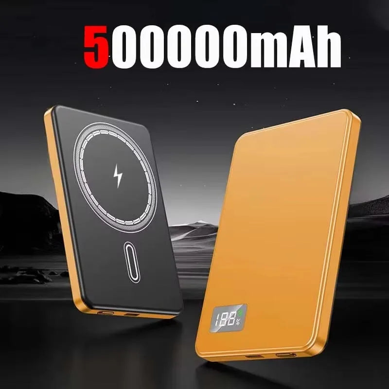 Magnetic Wireless Power Bank — PD 22.5W Fast Charge | MagSafe Compatible