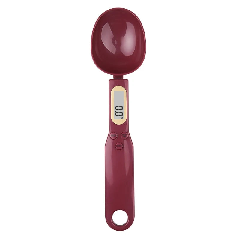 Digital Precision Weighing Spoon — 0.1g Accuracy, LED Display, 500g Capacity